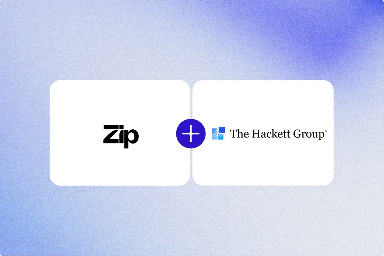 Zip and Hackett partner on procurement AI governance